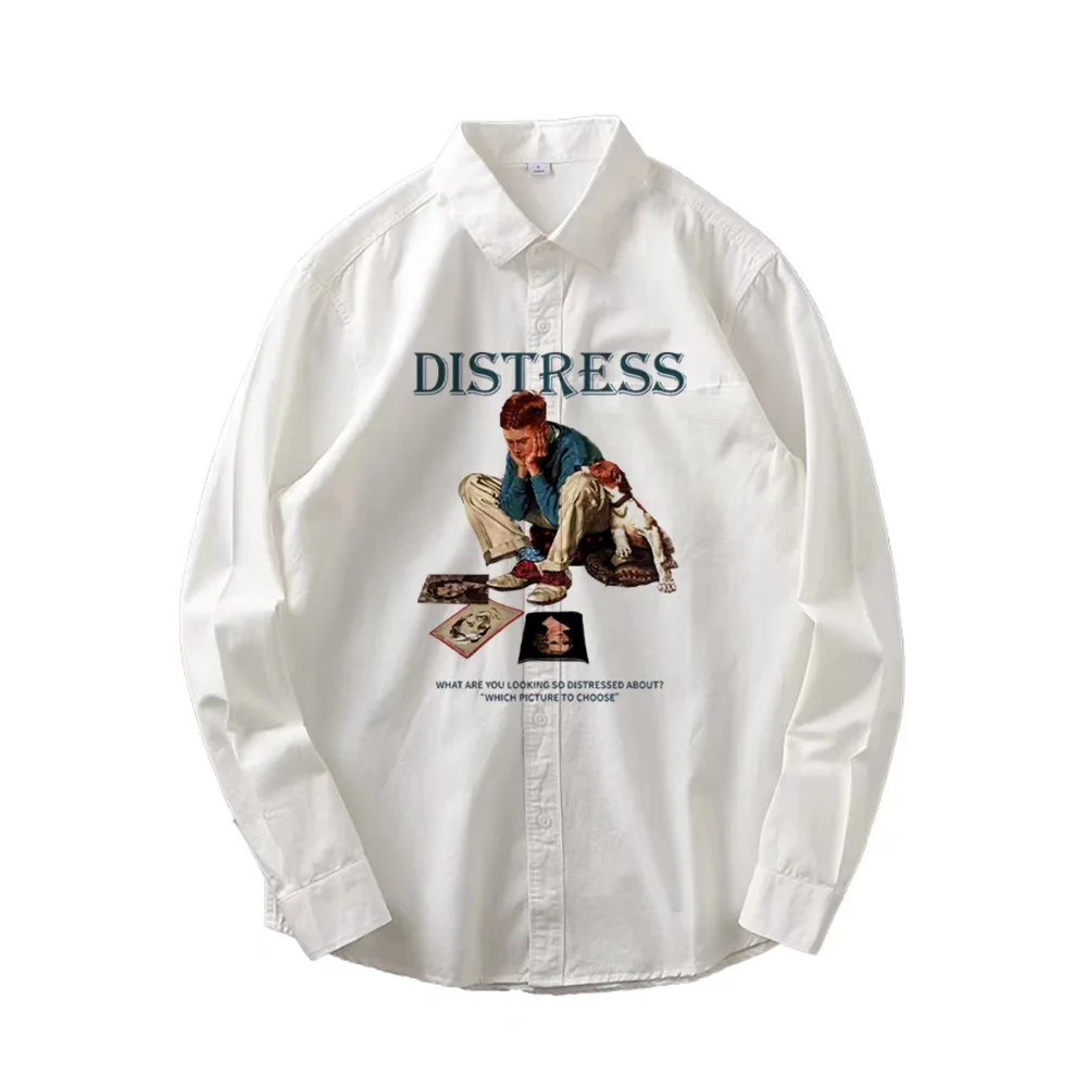 

NIGO Printed White Long Sleeve Shirt #nigo5689