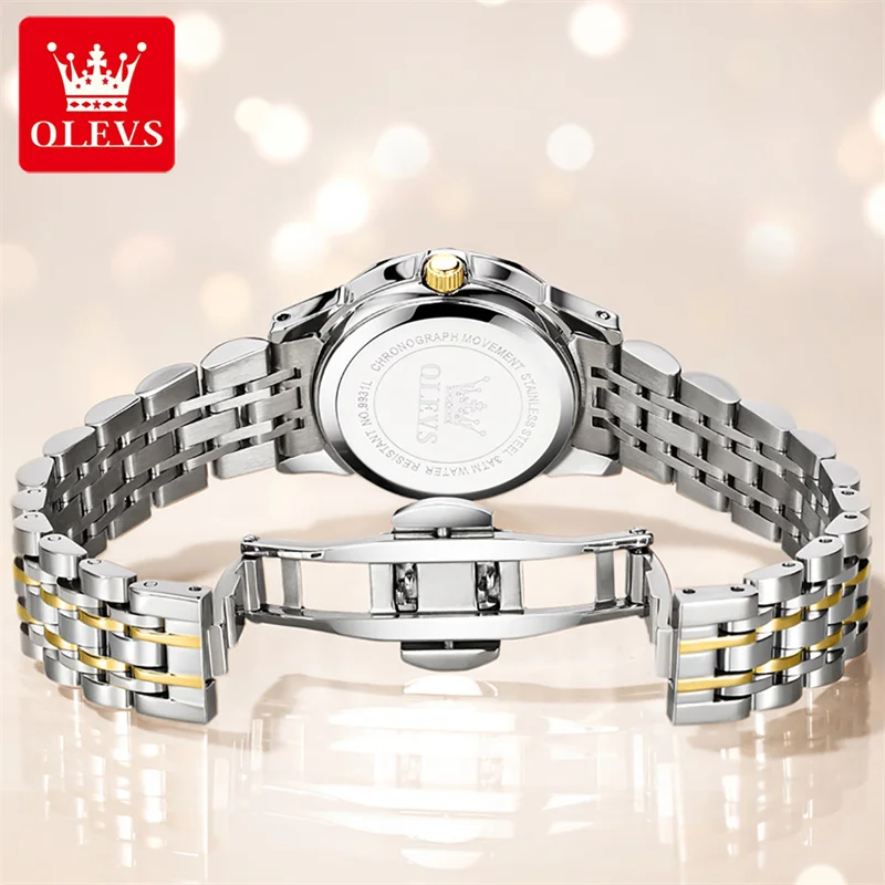 OLEVS Fashion Women Watches Ladies Top Brand Luxury Creative Steel Women Bracelet Watches Female Quartz Waterproof Watch 2023 enlarge