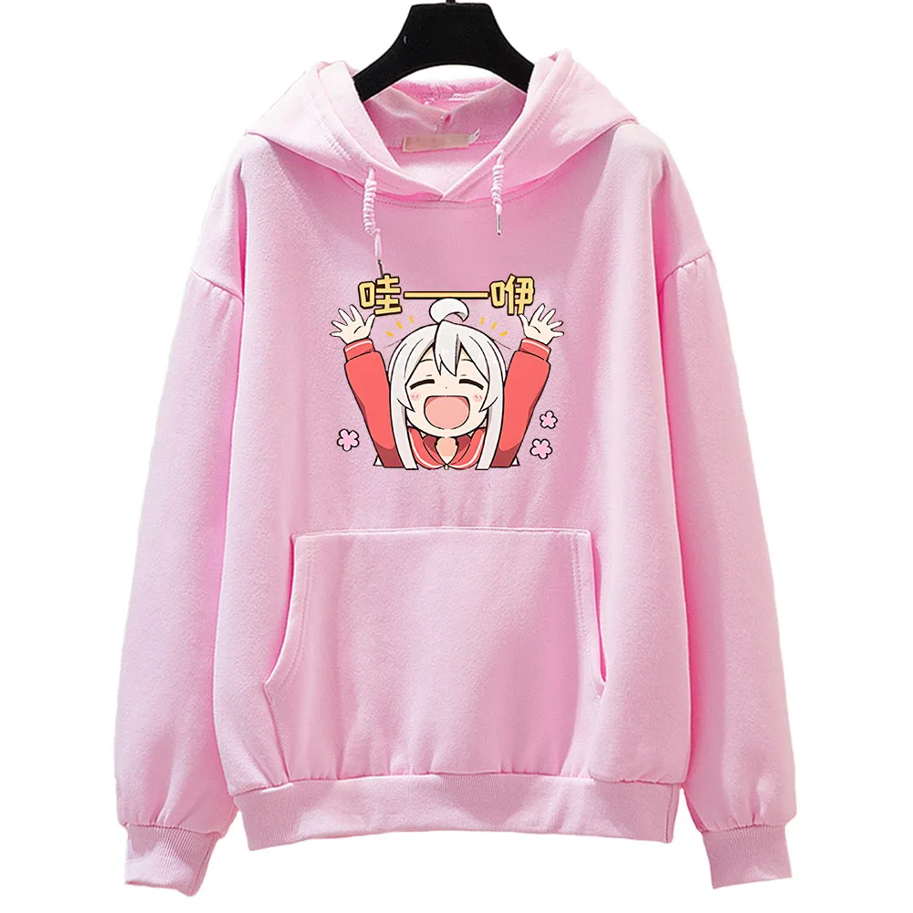 

Oniichan Wa Oshimai I'm Now Your Sister! Cartoon Hoodie Girls Japanese Anime Long Sleeve Sweatshirt Kawaii/Cute Sense of Design