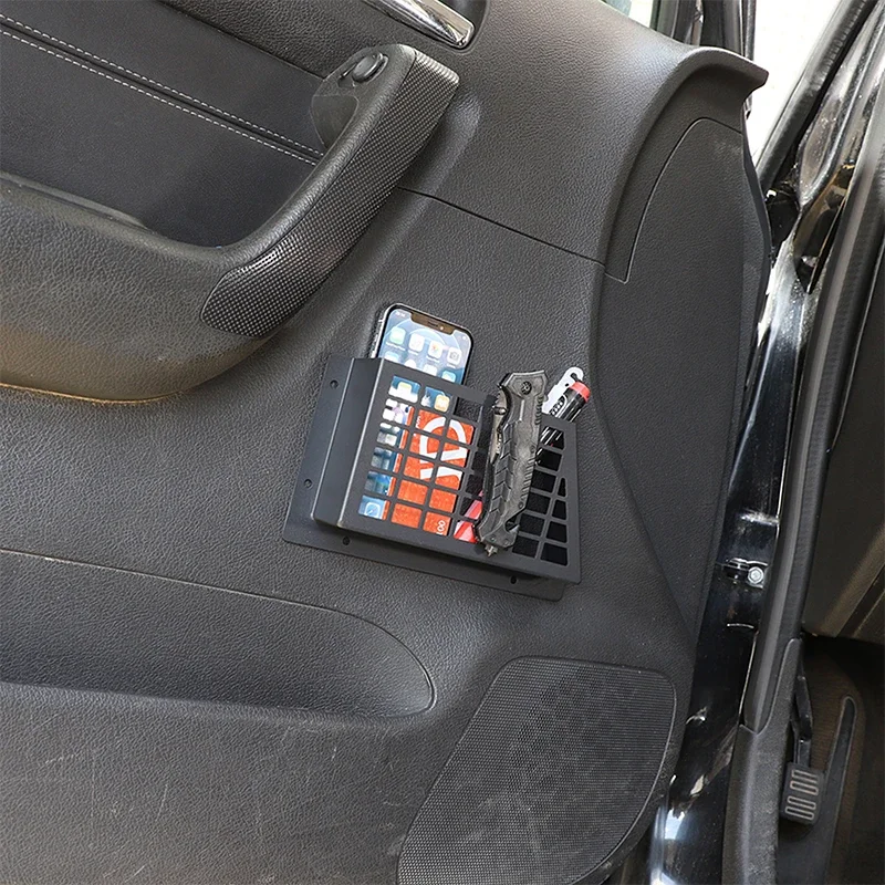 Для Hummer H3 2005-2009 Черный Автомобильный контейнер из алюминиевого сплава для