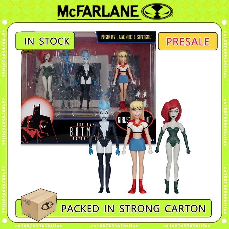 Mcfarlane Toys Dc Direct TNBA Multipack Poison Ivy &amp Live Wire Supergirl (золотая этикетка) 3 шт. Фигурка