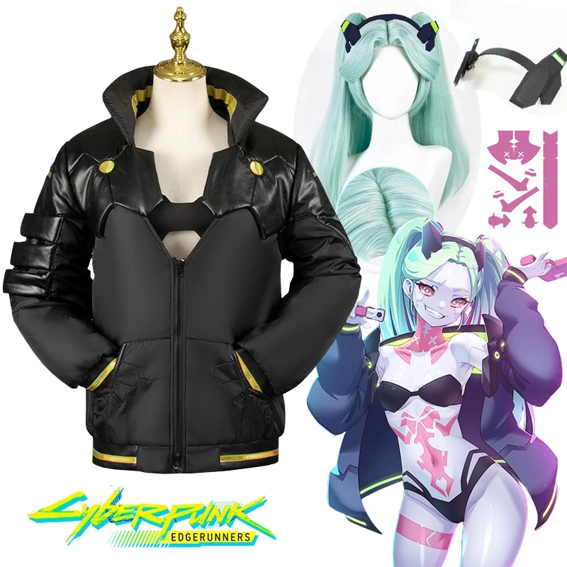 

Костюм для косплея аниме «Ребекка», киберпанк, эдгерненеры, куртка, аксессуары для одежды, костюм для Хэллоуина, карнавальный костюм, меню