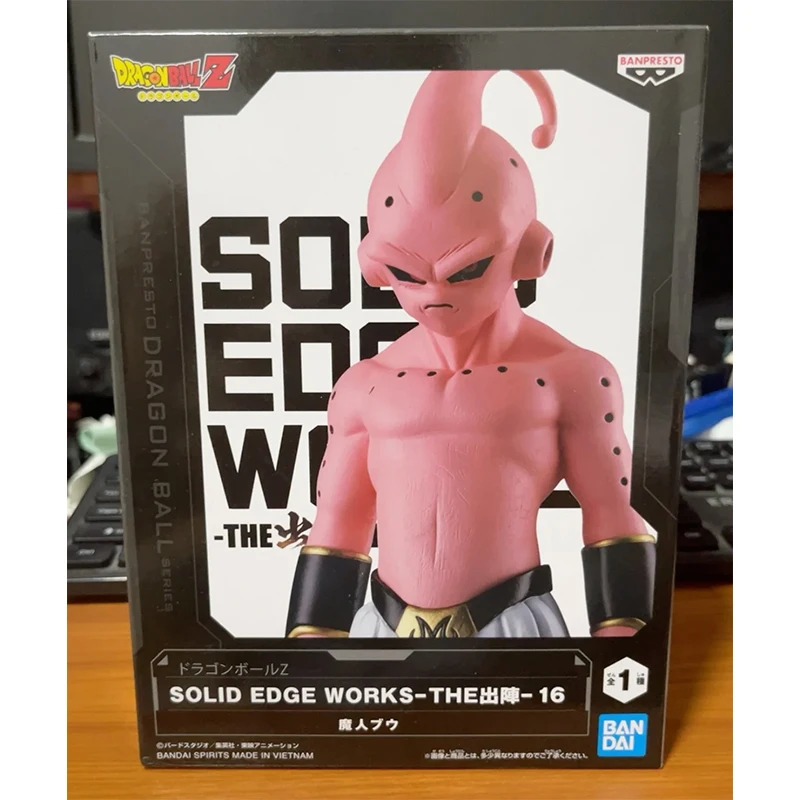 Оригинал в наличии Banpresto Solid Edge Works Dragon Ball Z Majin Buu аниме экшн-фигурка модель игрушки
