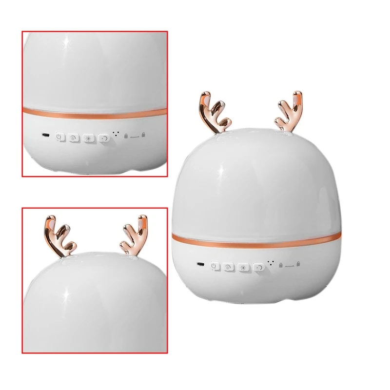 

Проектор ночного светильник 2-в-1 для детей, 6 проекторов, вращающийся на 360 °, звездное небо