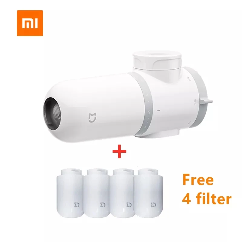 

Xiaomi Water Faucet Purifiers Kitchen Faucet Percolator Water Filter Activated Carbon Filter Device Rust Bacteria Removal Tool