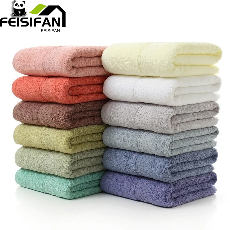 

Quicky-dry 100% cotton large bath towel plain 70*140CM absorbent luxury bath towel not easy to lose hair Bathroom/Home/Hotel