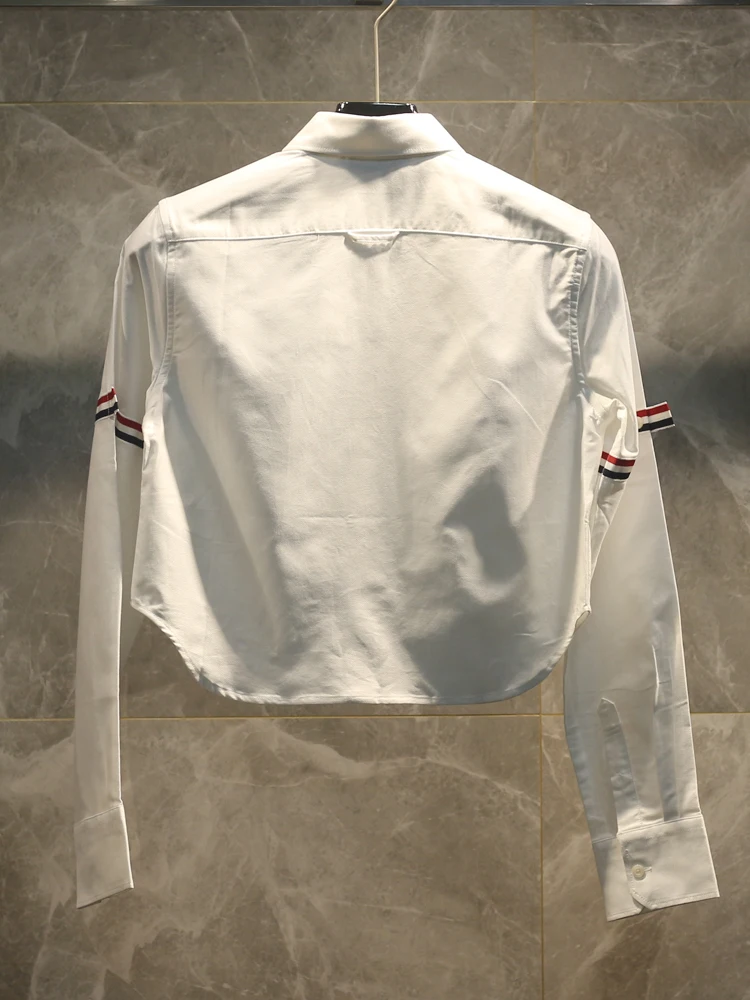 Матрица! 24ss Высококачественные весенне-осенние новые рубашки из ткани Оксфорд с