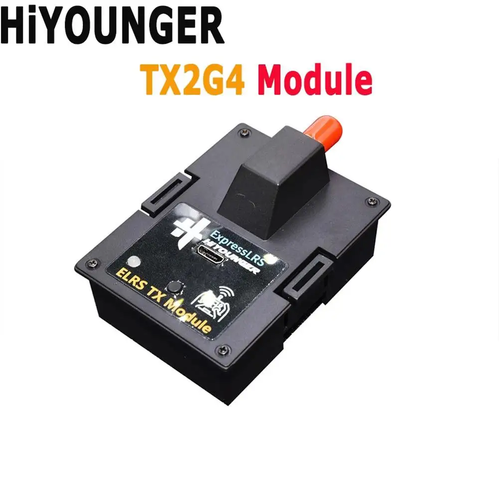 

Hiyounger Tx2g4 Expresslrs Elrs 2.4g Tx Module 500hz 500mw For Opentx Radio Transmitter Tx16s Tx18s Rc Airplane Fpv Drone