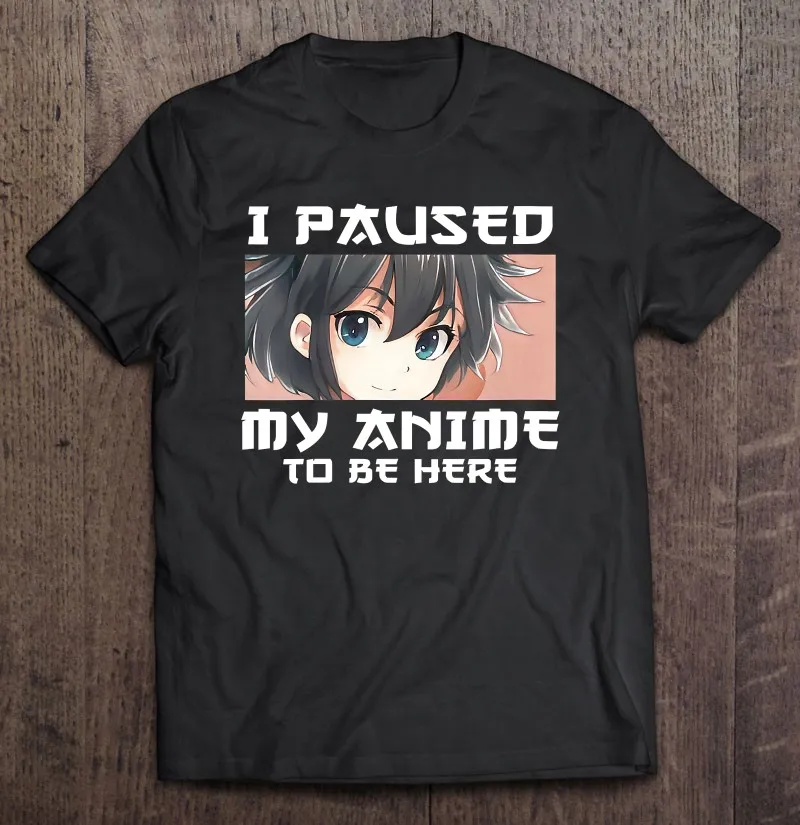 

Футболки для женщин и мужчин из аниме «быть здесь»