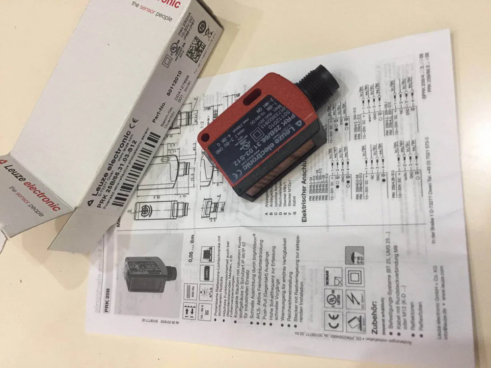 Поляризованный светоотражающий фотоэлектрический датчик PRK 25B/66.31.03-S12