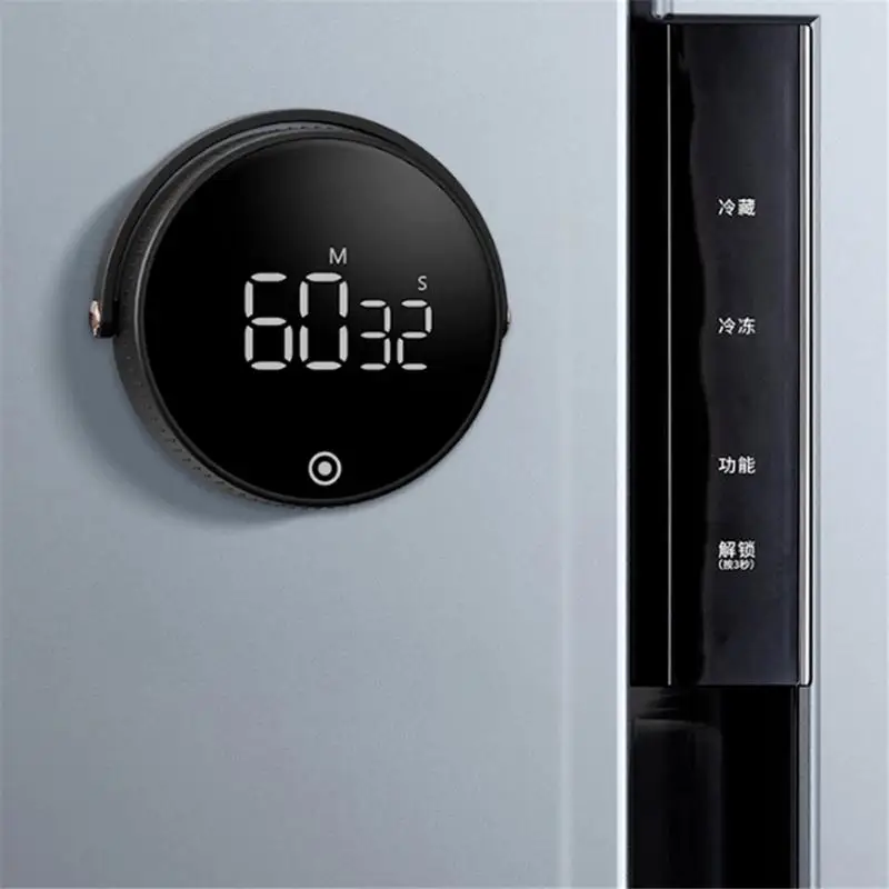 

Magnetic Kitchen Timer Digital Timer Manual Countdown Alarm Clock Mechanical Cooking Timer Shower Study Stopwatch Bracket Tools