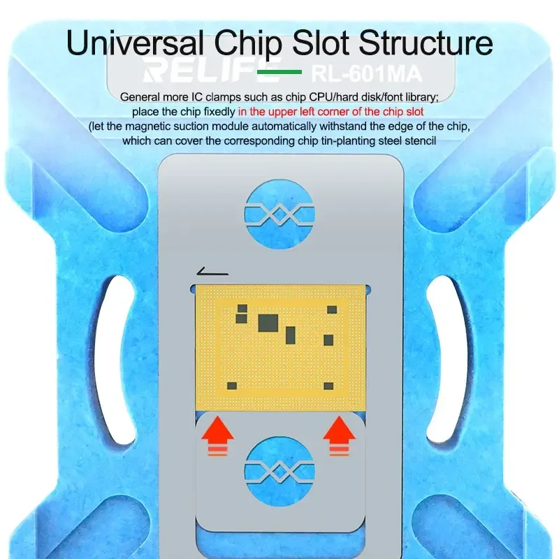 Набор для ремонта центрального процессора RELIFE RL-601MA IP Оловянная фиксация