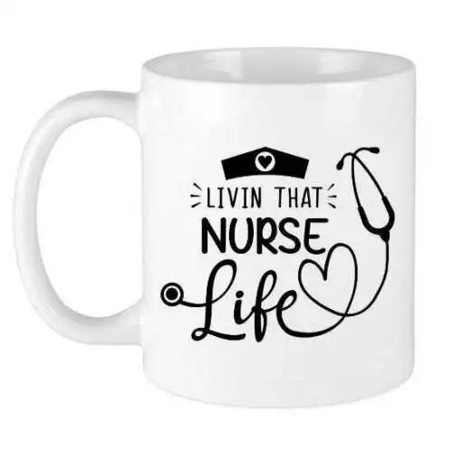 Кружка для кофе и чая Livin That медсестра Life