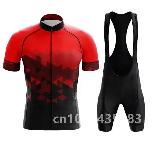 2024 комплекты велосипедного трикотажа мужские шорты с нагрудником велосипедная