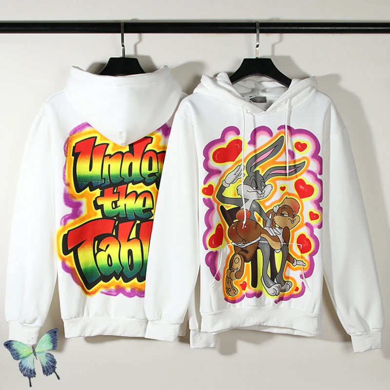 

Travis Scott Graffiti Rabbit Men Women Fleece Hoodies Sweatshirts
