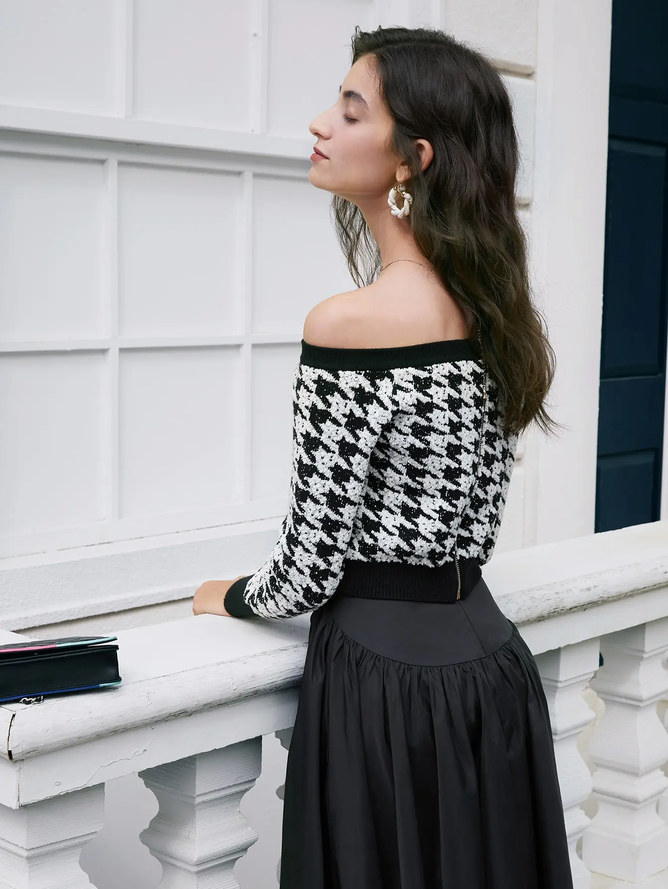 AEL Новый женский свитер на весну и осень короткий стиль свободный ленивый вязаный