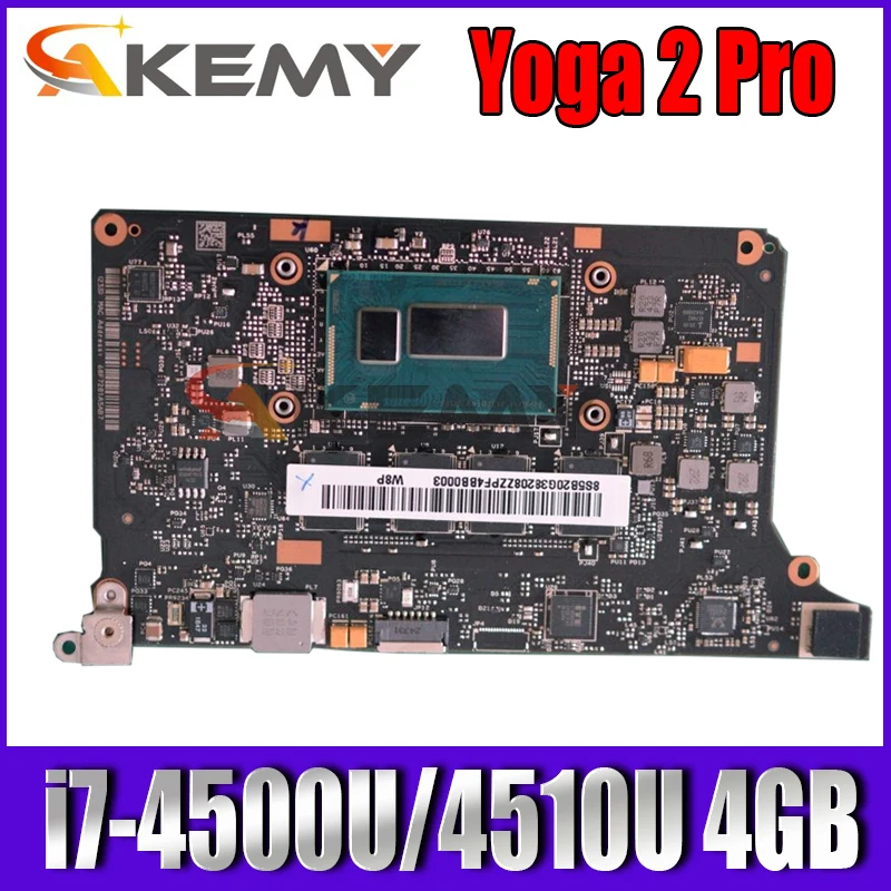

NM-A074 for Lenovo Yoga 2 Pro Laptop Motherboard VIUU3 NM-A074 iwth CPU i7-4500U/4510U 4GB RAM VIUU3 NM-A074 100% Fully Tested
