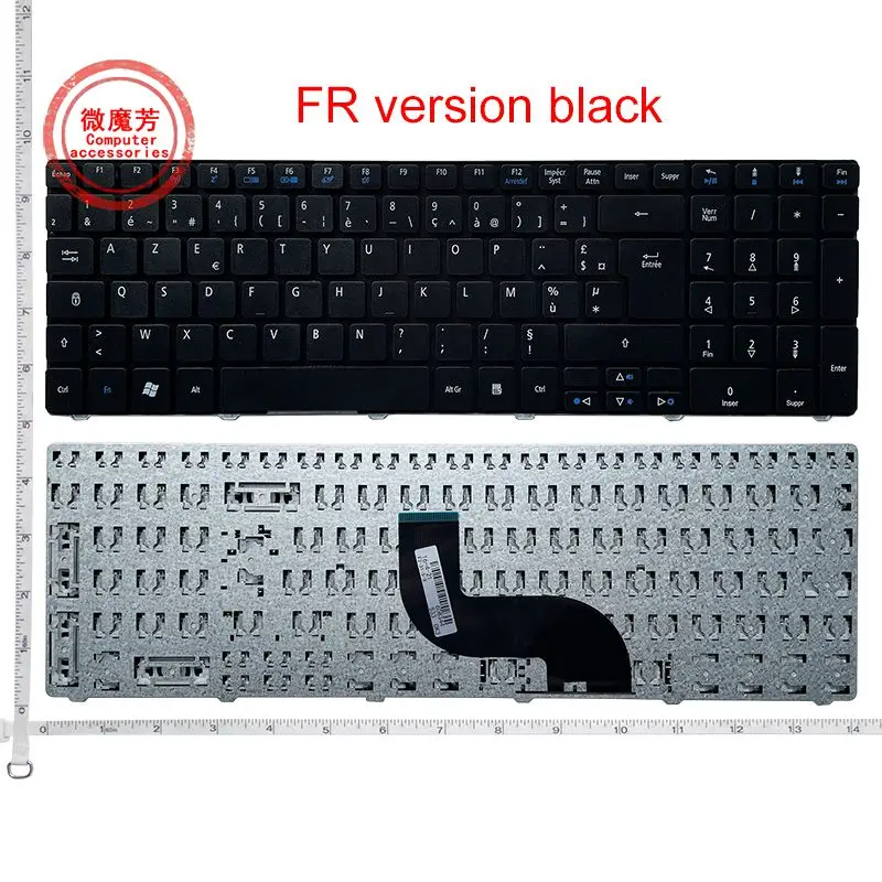 Французская клавиатура для ноутбука Packard Bell Easynote TE69 TE69KB TE69HW LE69KB TE69BMP TE69CX TE69CXP TE69HW MS2384, клавиатура AZERTY