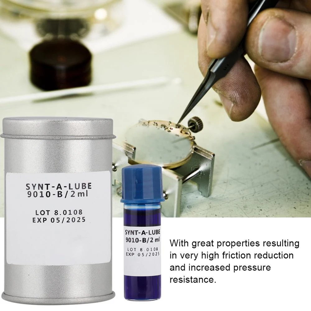 2ml Watch Movement Oil Wristwatch Pocket Watch Movement Lubricant Maintenance Maintaining Repair Tool Accessories for Watchmaker