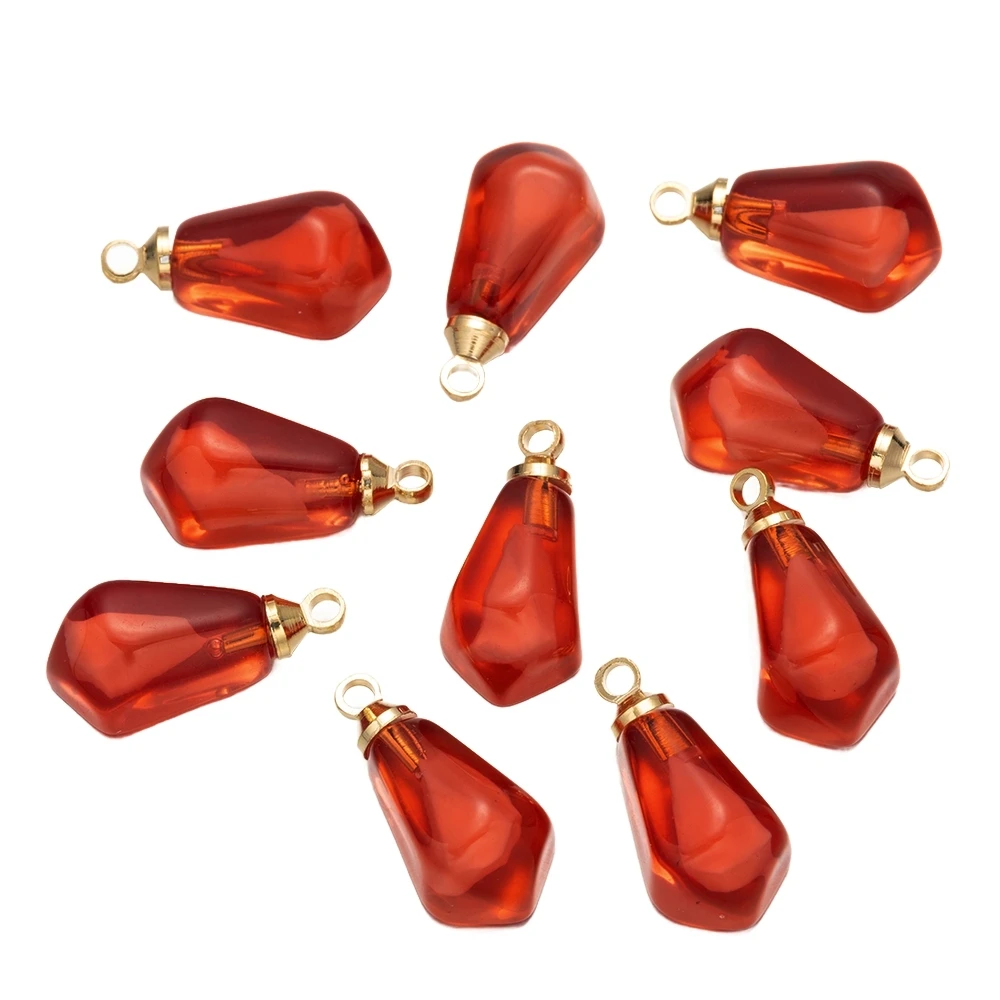 10 шт. смоляные семена граната еда подвески милые для DIY ожерелье серьги браслет