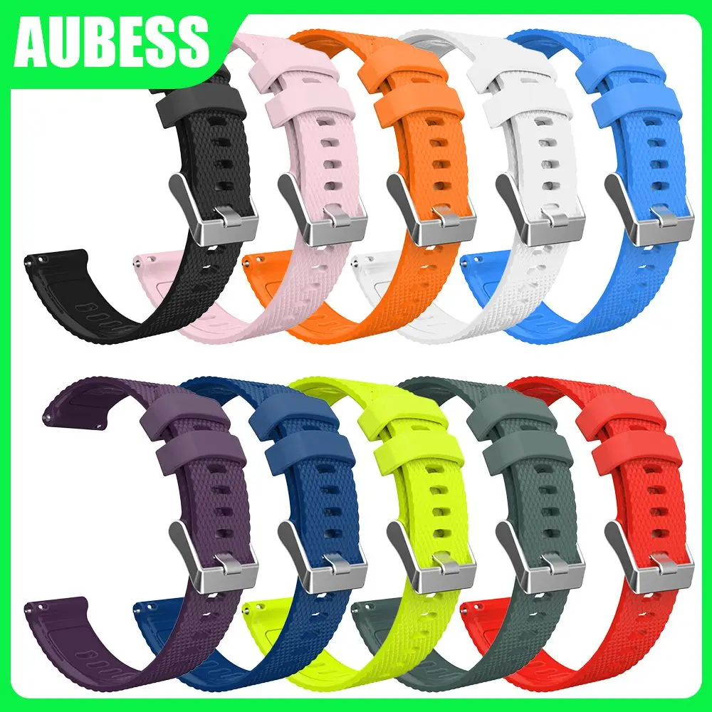 

New Silicone Strap For Garmin 245 Watch Band Sports Strap For Forerunner 245/645/Vivoactive 3/Vivomove Watch Band