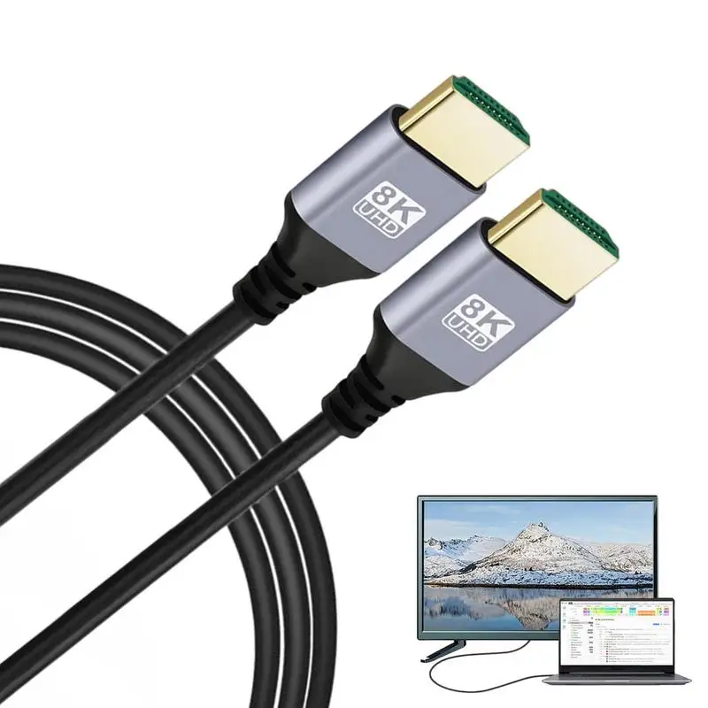 Высокоскоростной цифровой кабель HDMIs 2,1 8K 48Gbs для HDR10 Switch PS4/5 TV Box HDMIs 2,1, разветвитель кабеля