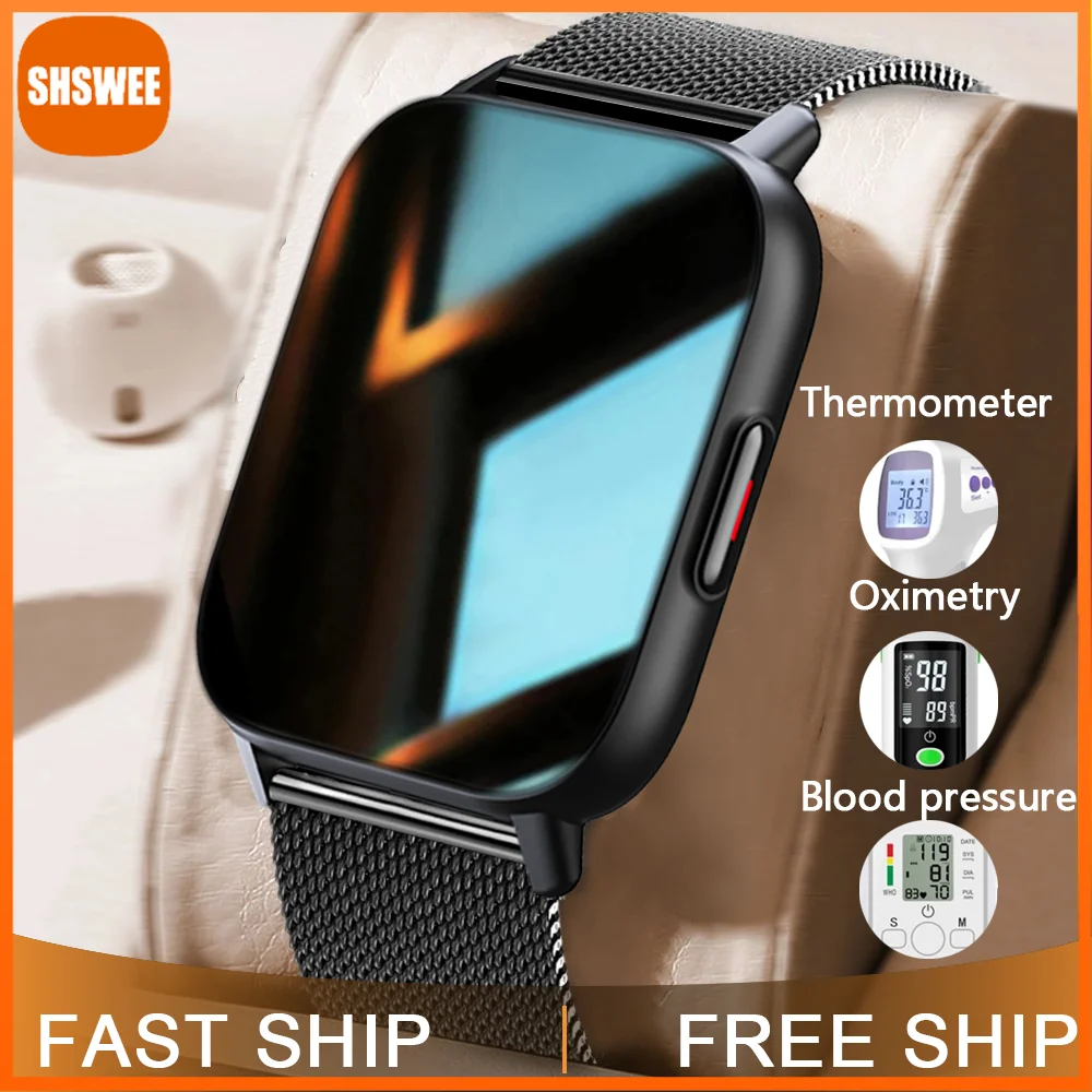 

Смарт-часы для Xiaomi Huawei, 1,69 дюйма, с сенсорным экраном