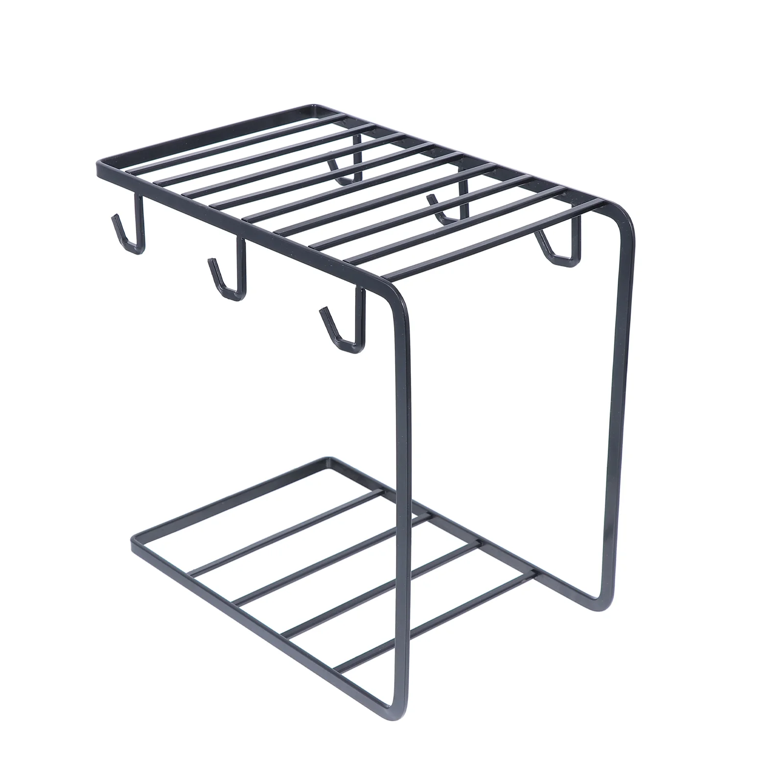 

1pc Household Cup Draining Rack Iron Art Cup Storage Shelf Cup Display Rack