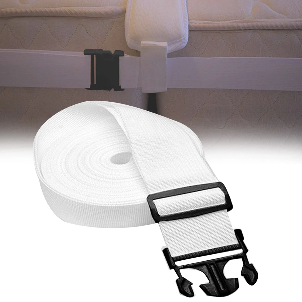 

With Strap Hotel Mattress Connector Bed Bridge Doubling System Filler For Guests Home Bedroom Adjustable Easy Use Twin To King