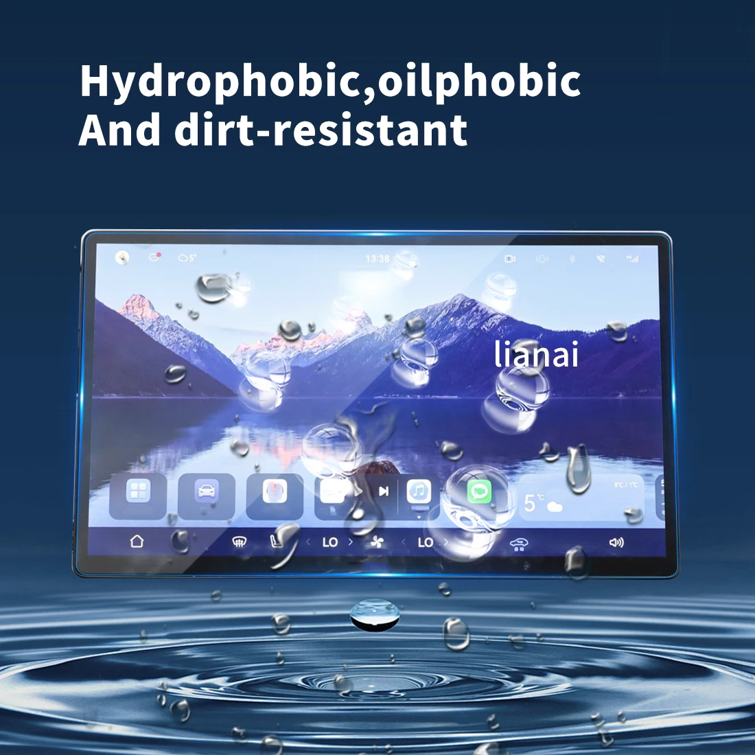 Защитная пленка для экрана Carplay защитная из закаленного стекла навигатор