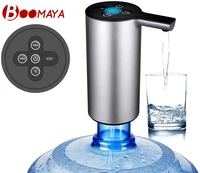 boomaya auto bottled water pump with volume control wireless water dispenser rechargeable gallon water bottle jug dispenser pump