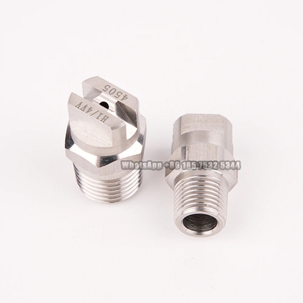 Плоское распылительное сопло с вентилятором высокого давления 1/8 дюйма 1/4 SS304