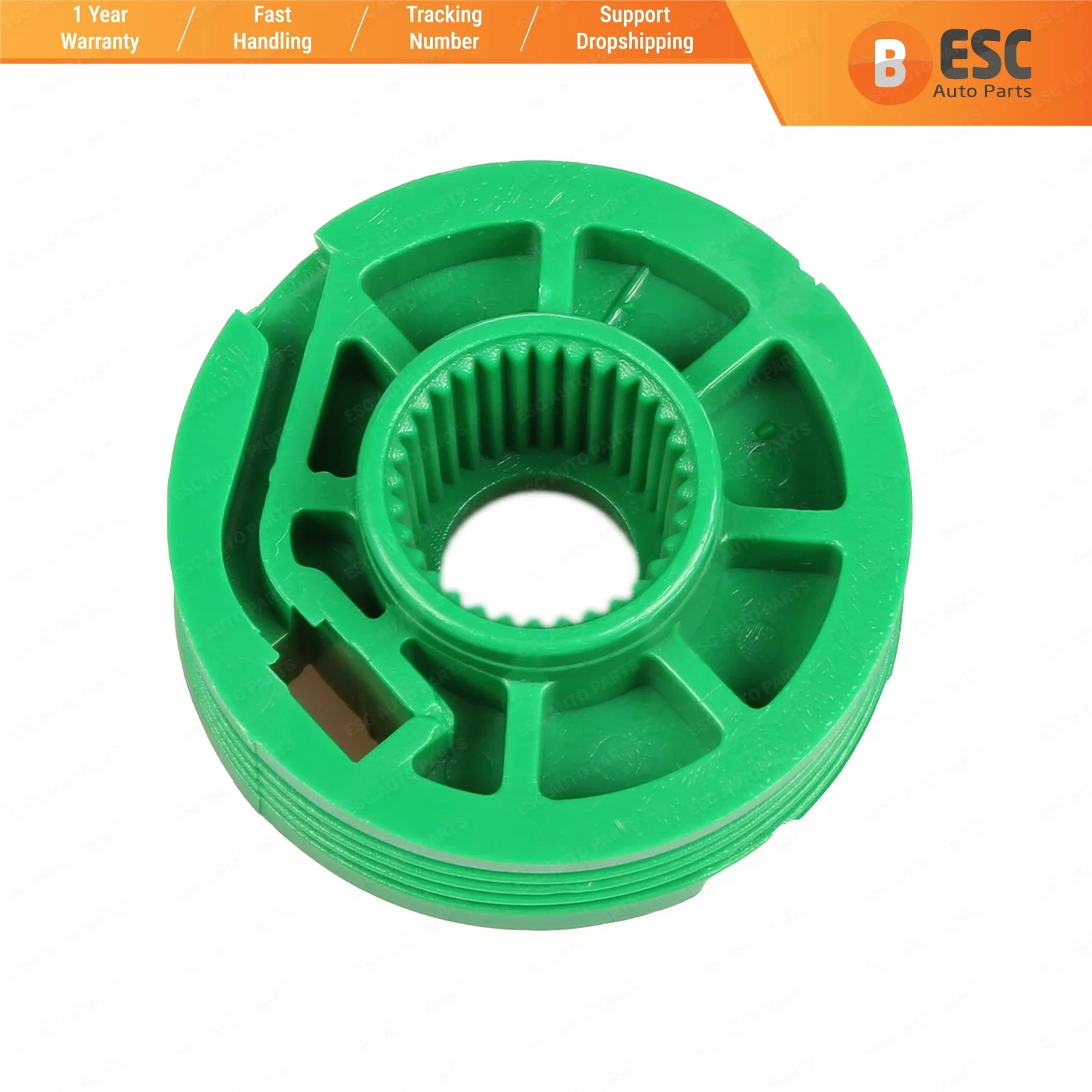 

ESC Auto Parts EWR844 Electrical Power Window Regulator Wheel Front Right Door for Audi A3 1996-2003 A4 1996-2001; A6 1997-2004