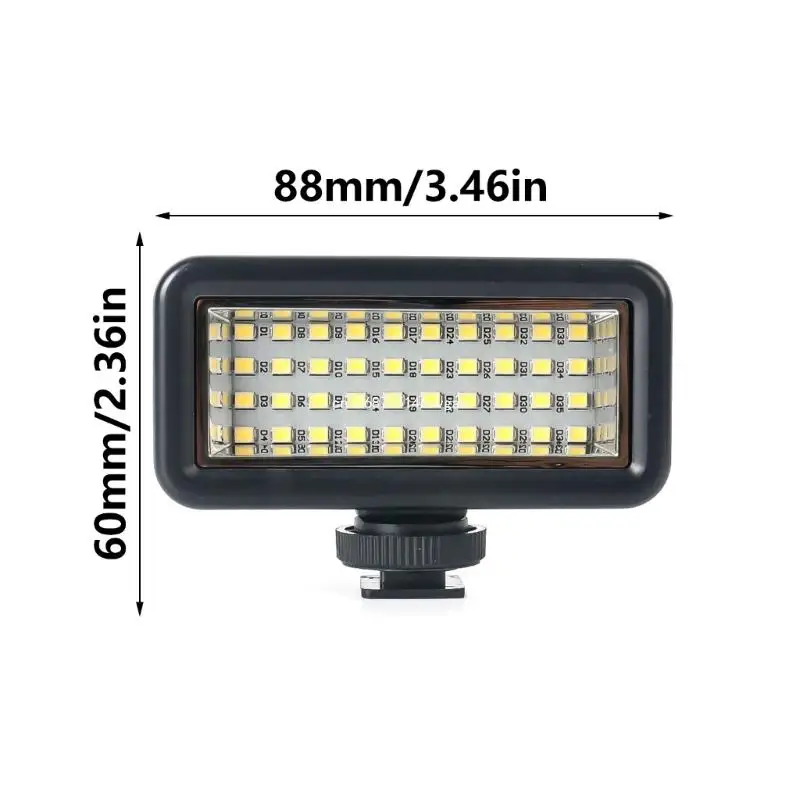 Заполняющий светильник для дайвинга заполняющее освещение подводной камеры 2500