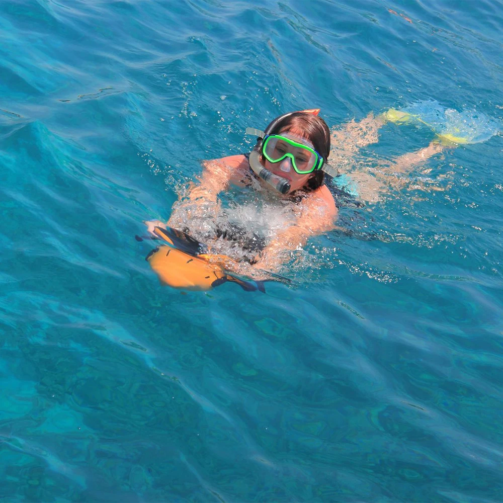 

Новинка 300 Вт Электрический подводный скутер Водонепроницаемый морской 2-скоростной Пропеллер для дайвинга скутер для Акваланга оборудование для водных видов спорта