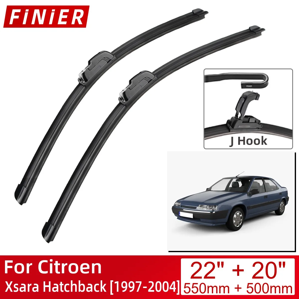 

Щетки стеклоочистителя для Citroen Xsara, 1997-2004 дюйма + 20 дюймов