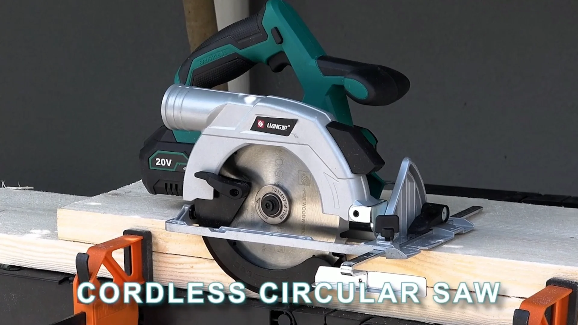 

20v 2000ma Lithium Battery Powered Hand Saw Cordless Handheld Circular Saws