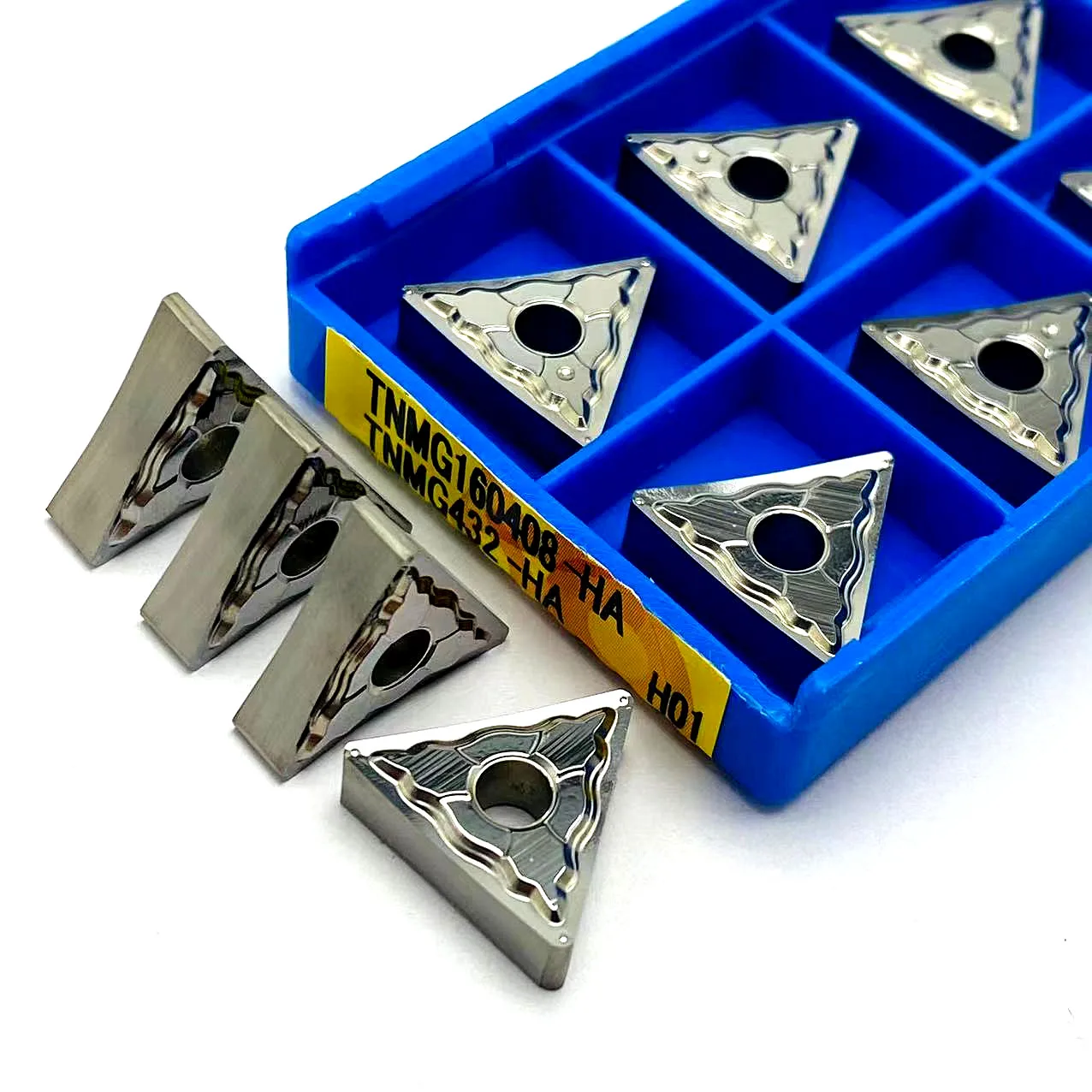 

TNMG160404 TNMG160402 TNMG160408 HA H01 External Turning Tool CNC Aluminum Inserts Cutting Tools High Quality Turning Inserts