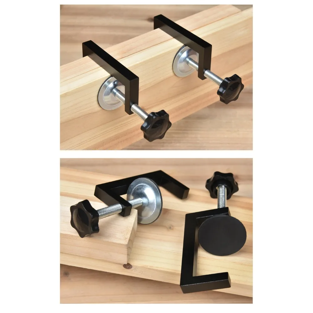 Новый 10-57 мм зажим для установки шкафа Регулируемая фурнитура деревообработки