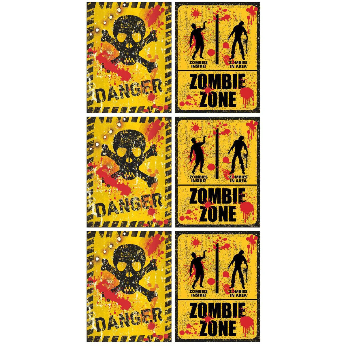 

Наклейки-Предупреждение ждающие наклейки на окно, дверь, дверь, зомби, опасность, украшения, дом с привидениями, налет, зона, украшение, ужас