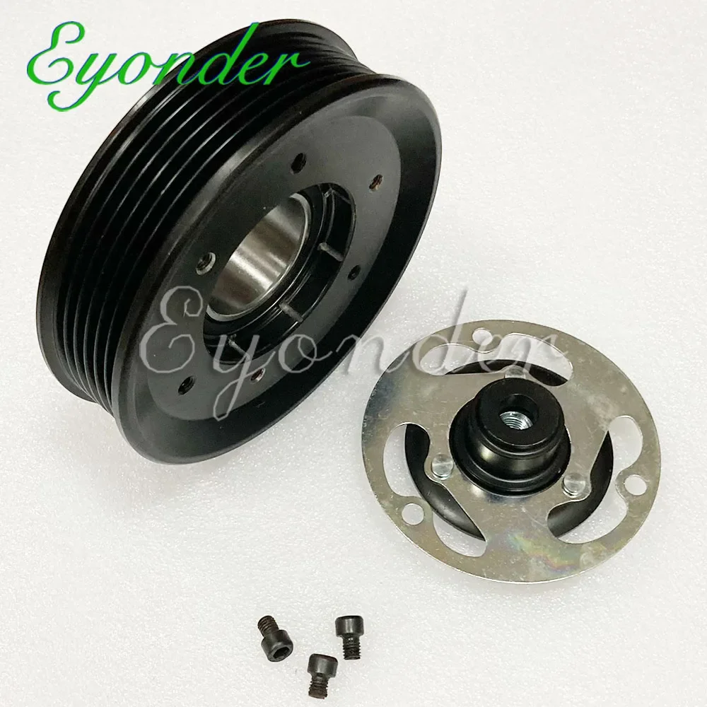 

Шкив сцепления компрессора переменного тока для VW GOLF VI 7 VII PASSAT CC B8 POLO JETTA III EOS CADDY 5Q0820803F 2H6820803 5Q0820803 5Q0820803K