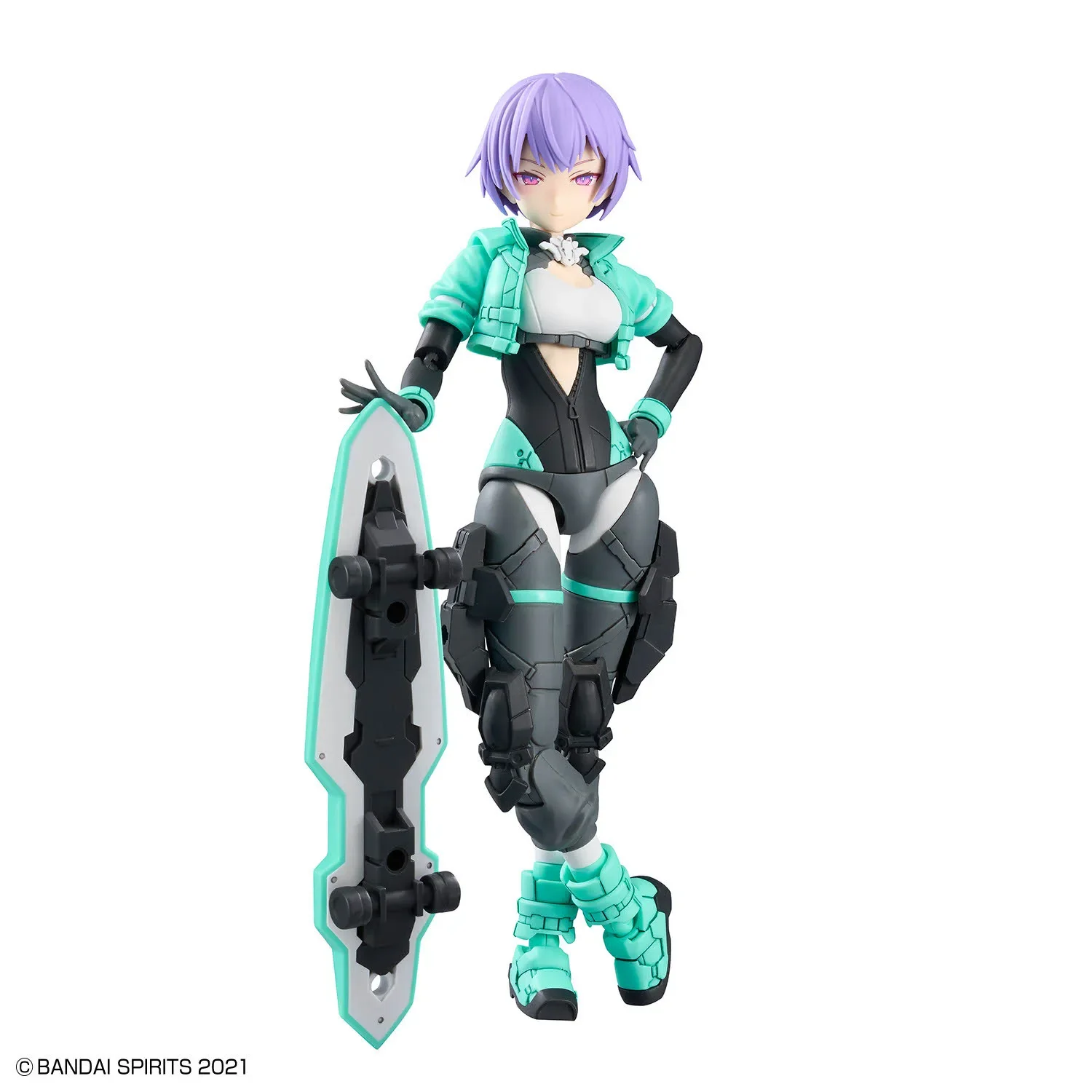 Фото BANDAI 30MS SIS-V00 RYDRA [Цвет А] ~Одежда для скейтбордисток~ Фигурка мобильного костюма девушки из аниме, сборная модель, коллекционная игрушка №2