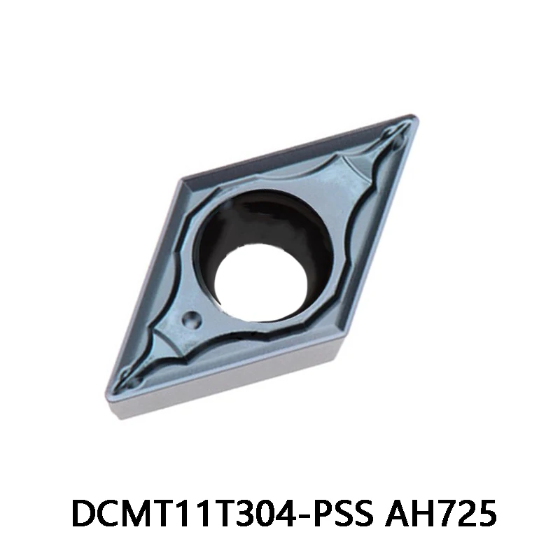

Original DCMT11T304 PSS AH725 11T304 DCMT DCMT11T304-PSS Cutting CNC Blade 10PCS/BOX Tool Lathe Turning Carbide Insert Cutter