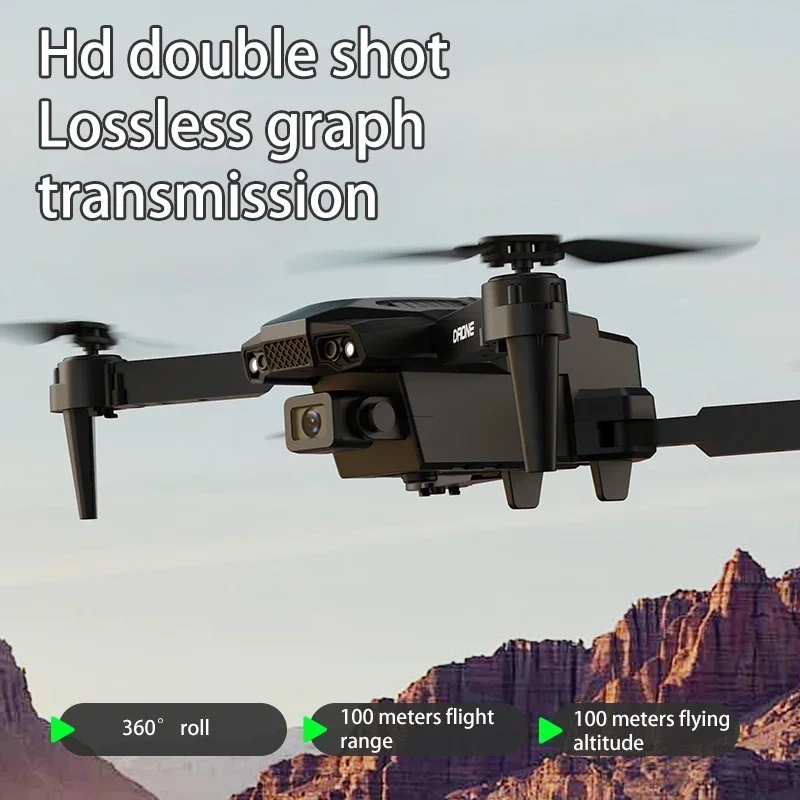 MHD 4K Двойная камера с оптическим потоком H4 дрон один ключ вынос посадка на 360