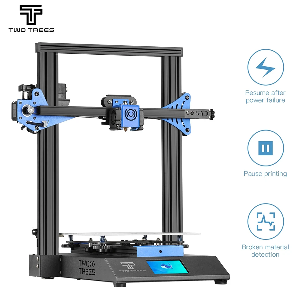 3D-принтер Twotrees Blu-3 V2 3 5 дюйма с сенсорным экраном I3 |