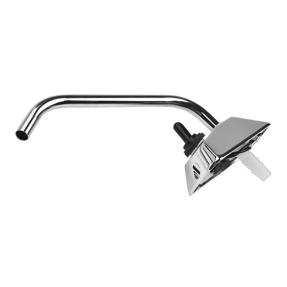 

12V Galley Electric Water Tap Faucet Water Tap W/ Switch For Caravan Motorhome Boat 90x43x121mm Zinc-alloy Metal Faucet Base