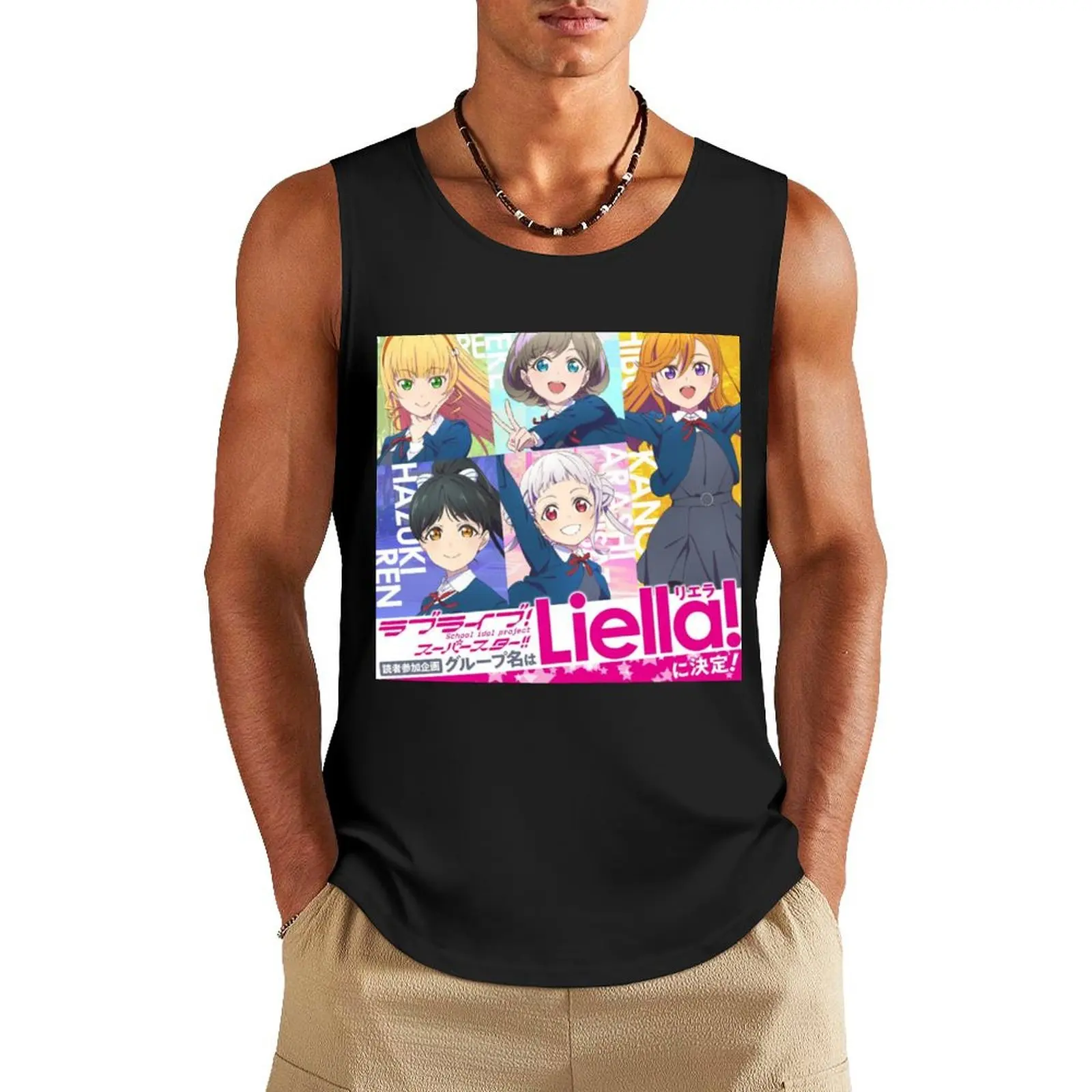 Love Live! Суперзвезда! Майка спортивная одежда для мужчин новинка Топы И Футболки