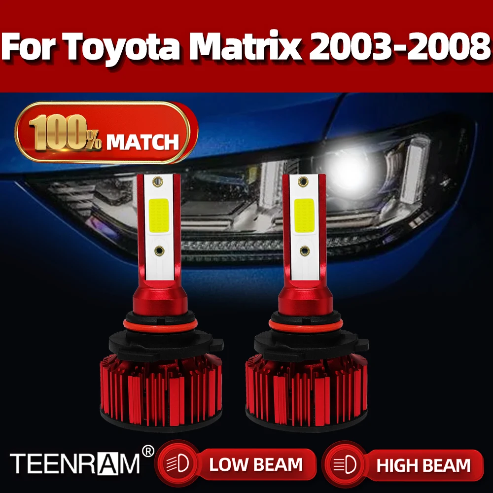 

240W 40000LM LED Headlight Bulbs Turbo LED Headlamp 12V 6000K Canbus Car Light For Toyota Matrix 2003 2004 2005 2006 2007 2008