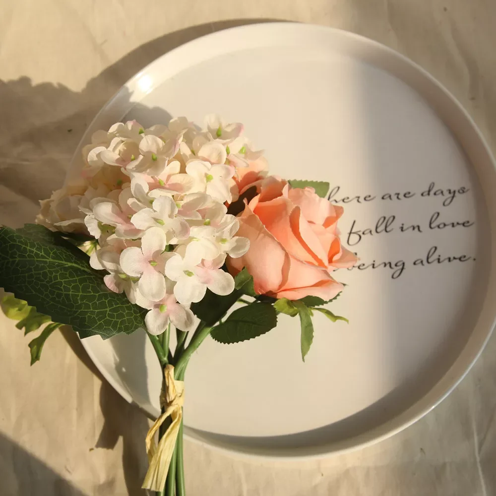 

Artificial Silk Fake Flowers Peony Floral Wedding Bouquet Bridal Dry Foam for Artificial Flowers Christmas Flowers Artificial