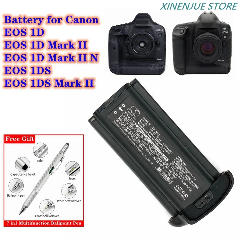 Аккумулятор для камеры 12 В/2000 мА · ч модель 7084A001 7084A002 Canon EOS 1D Mark II N 1DS | Электроника